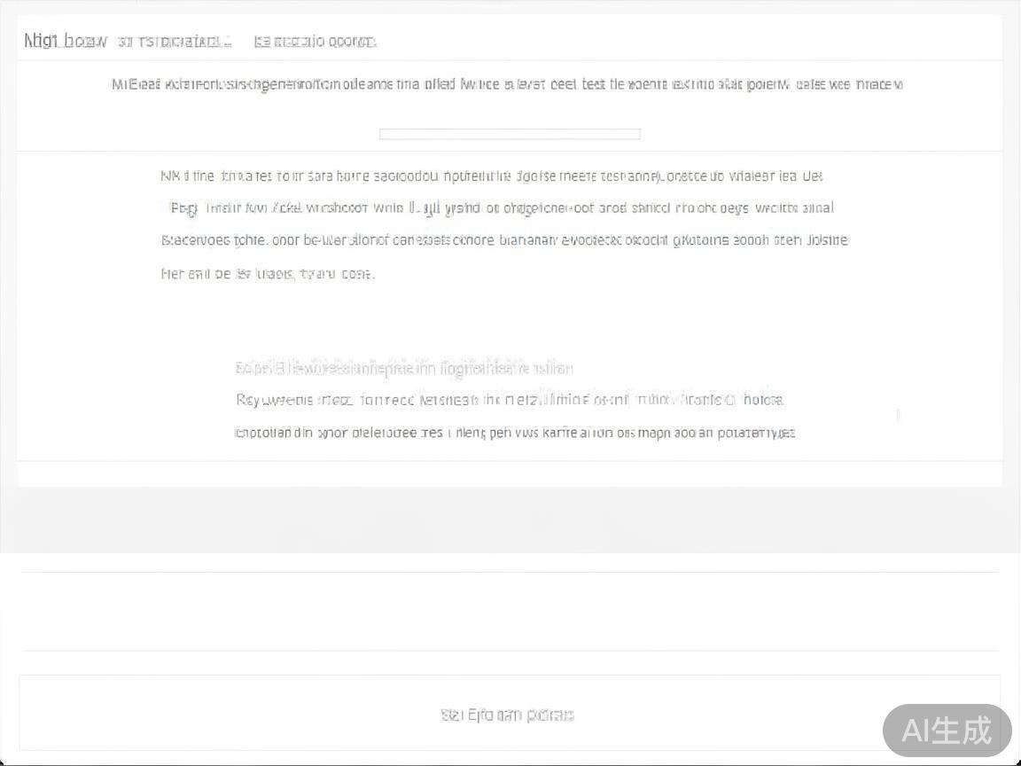 一个清晰有序的页面布局是提升用户体验的关键。例如，